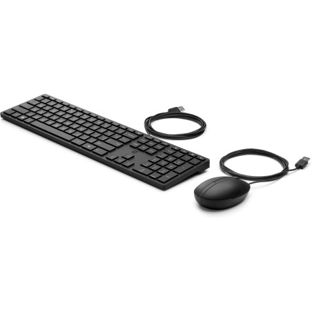 HP Wired Desktop 320MK Mouse and Keyboard-GR