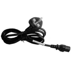 CORD PWR AC UK SING 1 8M BLK