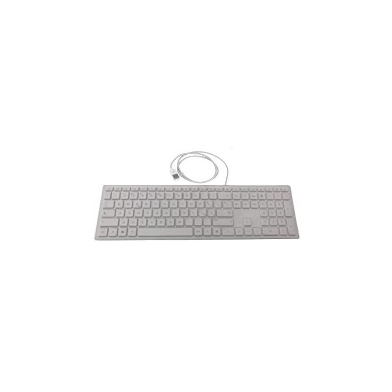 WHT Cheddar wired USB KBD EURO