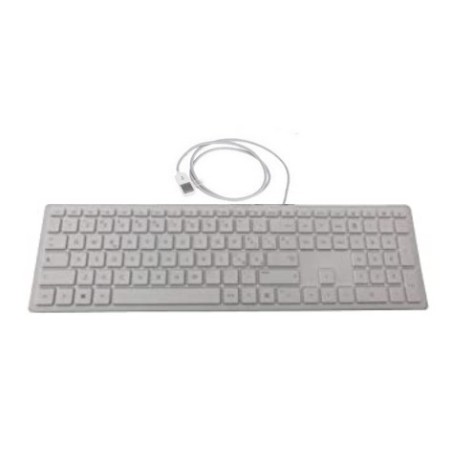 WHT Cheddar wired USB KBD EURO