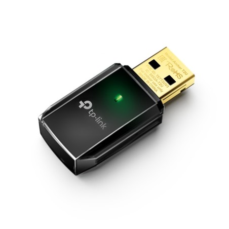 Adaptador inalámbrico USB de banda dual AC600