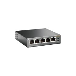 Switch de escritorio de 5 puertos a 10 100 Mbps con PoE de 4 puertos