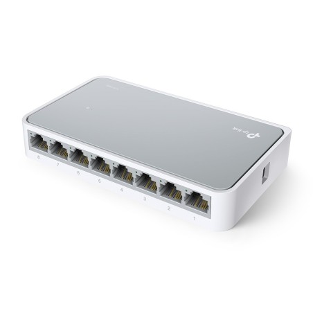 Switch de sobremesa con 8 puertos a 10 100 Mbps