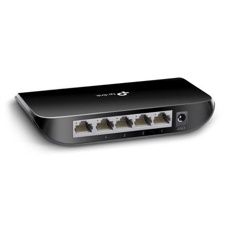 Switch para sobremesa con 5 puertos Gigabit