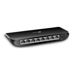 Switch para sobremesa con 8 puertos Gigabit