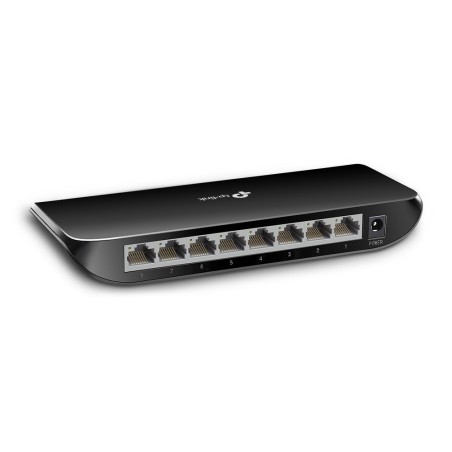 Switch para sobremesa con 8 puertos Gigabit