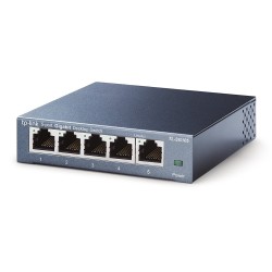 Switch para sobremesa con 5 puertos a 10 100 1000 Mbps