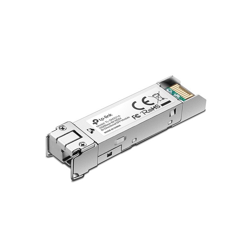 Módulo SFP Bi-Direccional WDM 1000Base-BX  conector LC  TX 1550nm RX 1310nm  monomodo  10km 