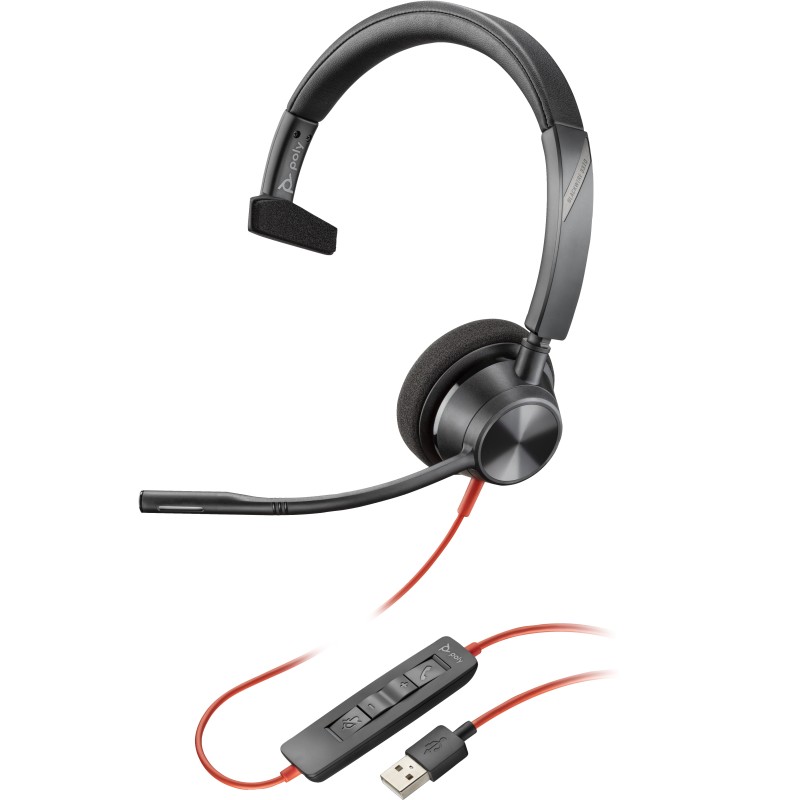 Poly Blackwire 3310 USB-A Headset