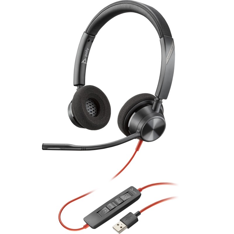 Poly Blackwire 3320 USB-A Headset