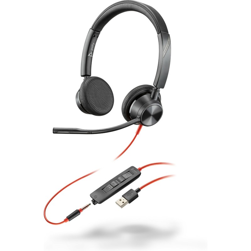 Poly Blackwire 3325 USB-A Headset