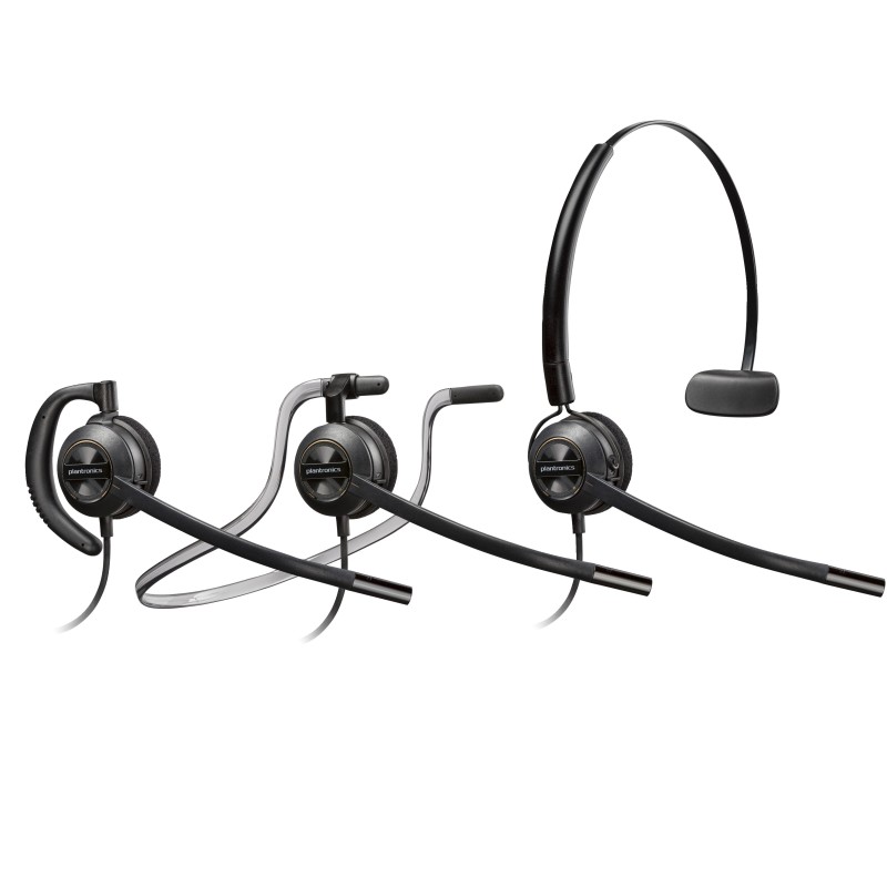 Poly EncorePro 540D with Quick Disconnect Convertible Digital Headset TAA