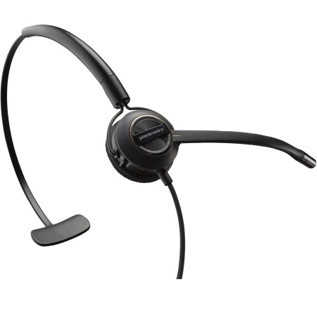 Poly EncorePro 540 Convertible Headset +Quick Disconnect EMEA - INTL English Loc A1Euro plug