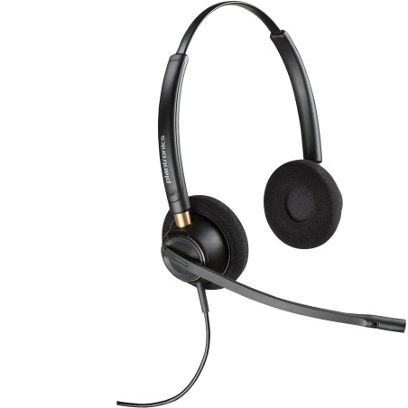 Poly EncorePro 520D with Quick Disconnect Binaural Digital Headset TAA