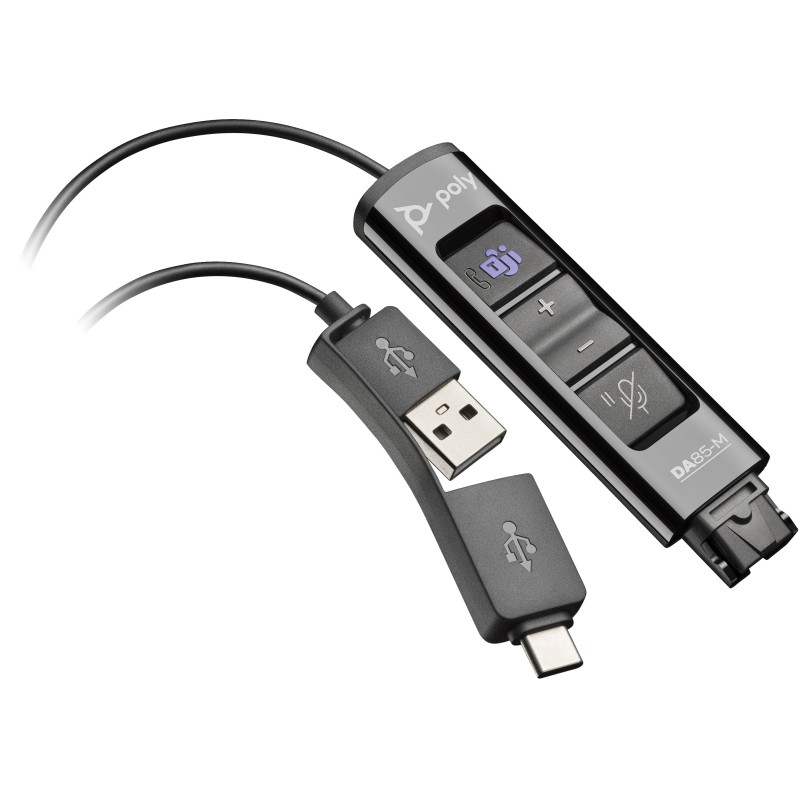 Poly DA85-M USB to QD Adapter