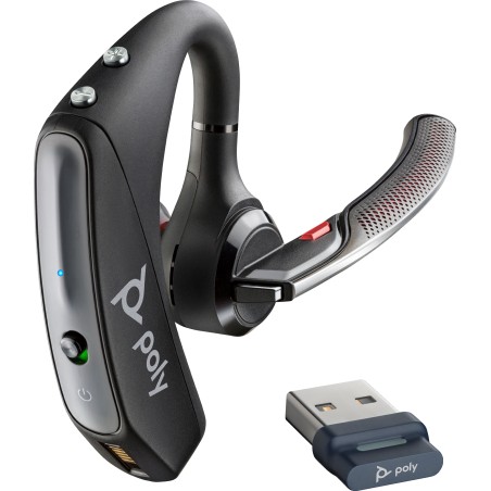 Poly Voyager 5200 UC USB-A Headset +BT600 Dongle TAA