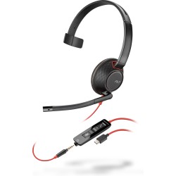 Poly Blackwire C5210 USB-C Headset +Inline Cable