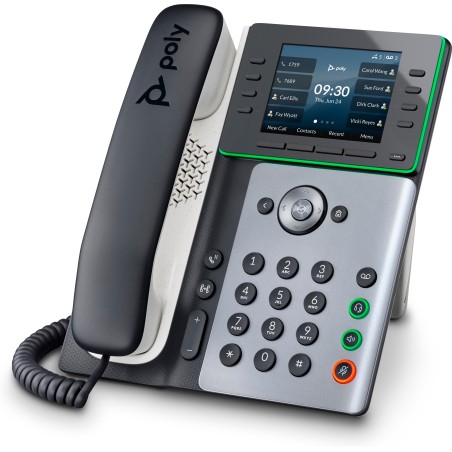 Poly Edge E320 IP Phone and PoE-enabled