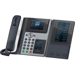 Poly Edge E450 IP Phone and PoE-enabled