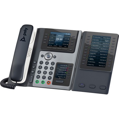 Poly Edge E450 IP Phone and PoE-enabled