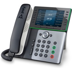 Poly Edge E550 IP Phone and PoE-enabled