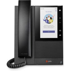 Poly CCX 500 Business Media Phone for Microsoft Teams and PoE-enabled