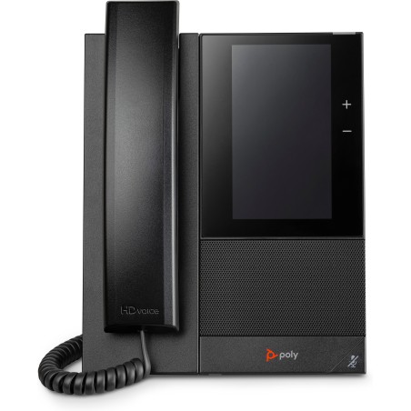 Poly CCX 500 Business Media Phone for Microsoft Teams and PoE-enabled