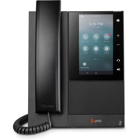 Poly CCX 500 Business Media Phone with Open SIP and PoE-enabled