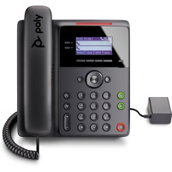 Poly Edge B10 IP Phone with Power Supply EMEA - INTL English Loc Euro plug