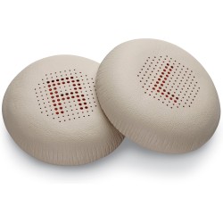 Poly Blackwire 7225 Sand Leatherette Ear Cushions (2 Pieces)