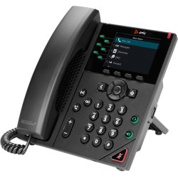 Poly VVX 350 6-Line IP Phone and PoE-enabled