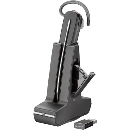 Poly Savi 8245 DECT 1880-1900 MHz Headset +USB-A to USB-C Cable +D400 EMEA INTL English