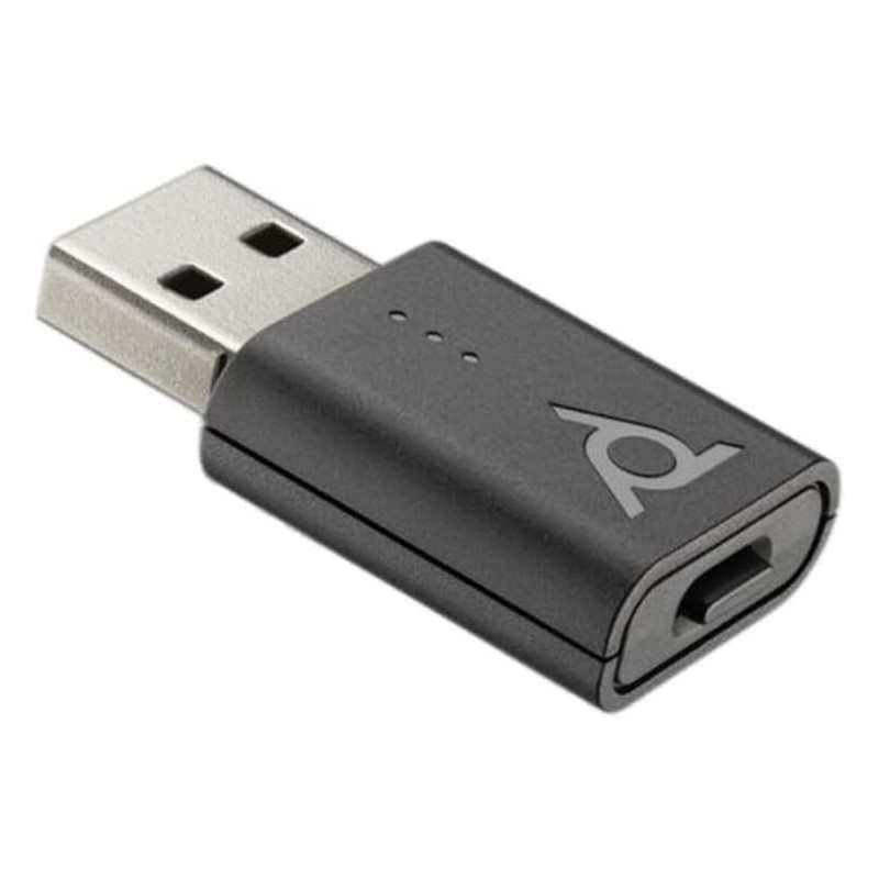 Poly Savi D400 UC Microsoft Teams Certified DECT 1880-1900 MHz Dongle EMEA INTL English