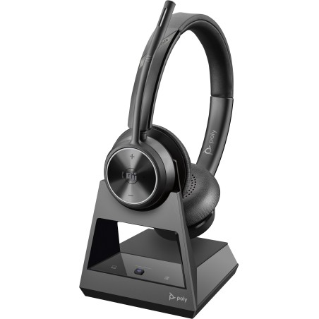 Poly Savi 7320 UC Stereo Microsoft Teams Certified DECT 1880-1900 MHz Headset EMEA INTL English