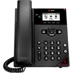 Poly VVX 150 2-Line IP Phone and PoE-enabled No localization