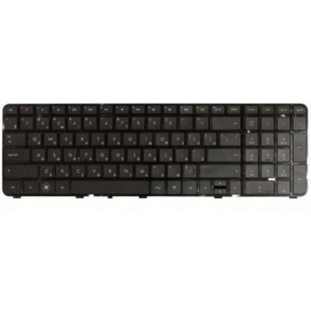 KEYBOARD BLK ISK PT PORT