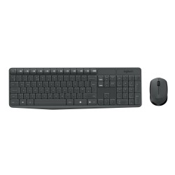 MK235 Wireless Keyboard and Mouse Combo - GREY - ITA - MEDITER-412