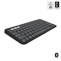 Pebble Keys 2 K380s - TONAL GRAPHITE - FRA - CENTRAL-419