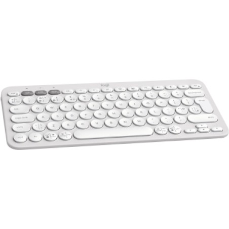 Pebble Keys 2 K380s - TONAL WHITE - UK - INTNL-973