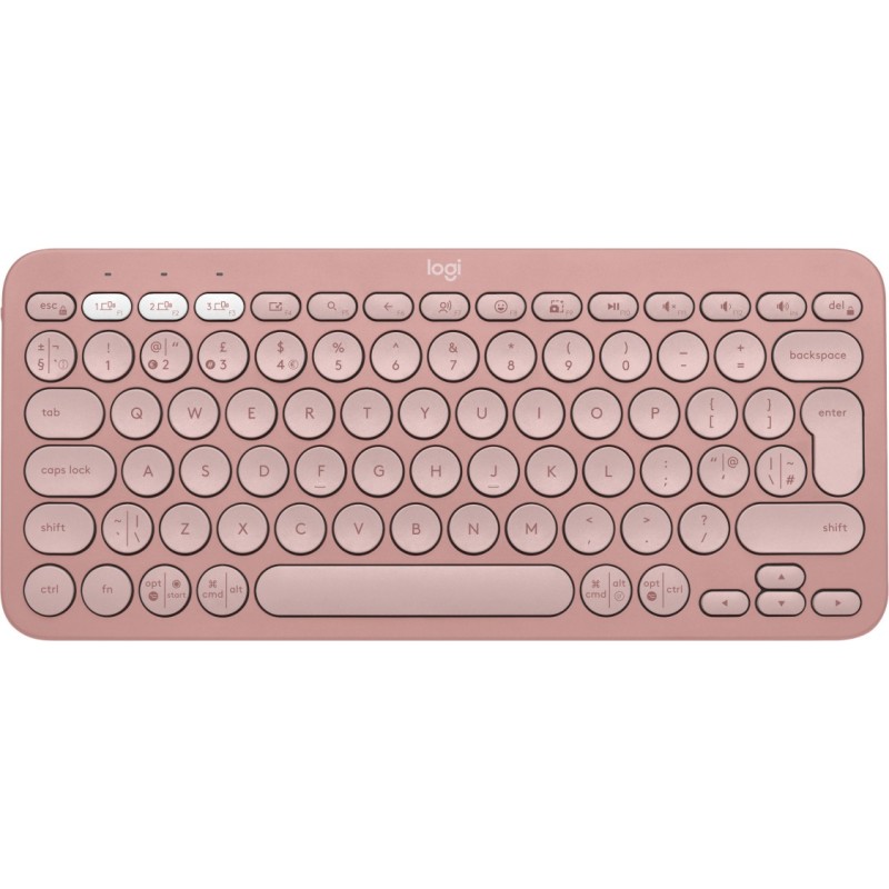 Pebble Keys 2 K380s - TONAL ROSE - UK - INTNL-973