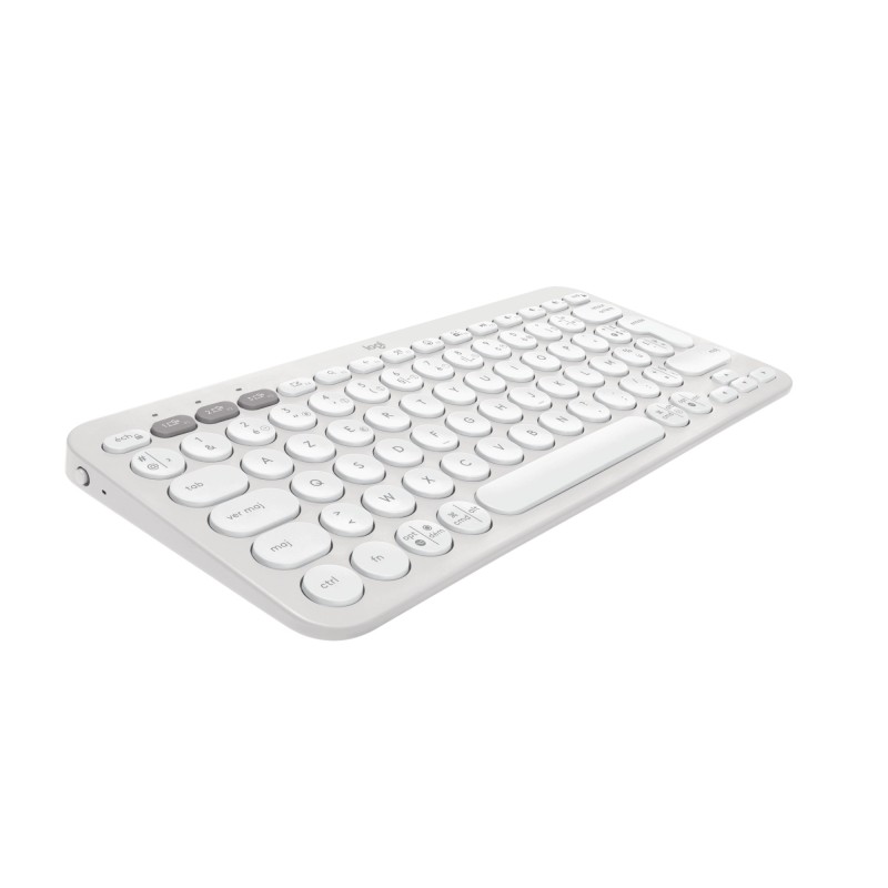 Pebble Keys 2 K380s - TONAL WHITE - US INT'L - INTNL-973