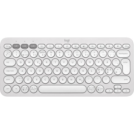 Pebble Keys 2 K380s - TONAL WHITE - PAN - NORDIC-613