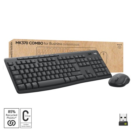 MK370 Combo for Business - GRAPHITE - NLB - CENTRAL-419