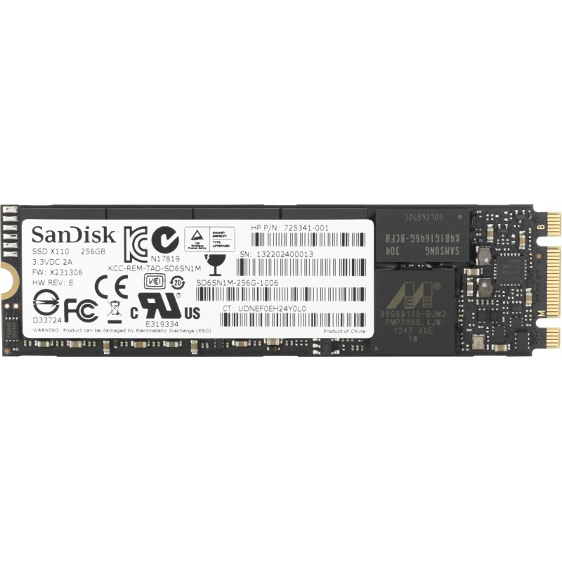 HP Turbo Drive Gen2 256GB m2 SSD Drive