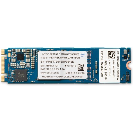 HP 16GB Intel Optane M2 PCI Express 30 3D XPoint NVMe