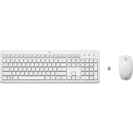 HP 230 WL Mouse+KB Combo WHT