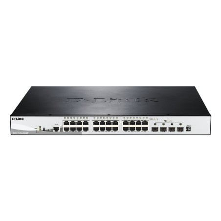 28-Port Gigabit Stackable POE Smart Pro incl 4 10G SFP+ (370W)