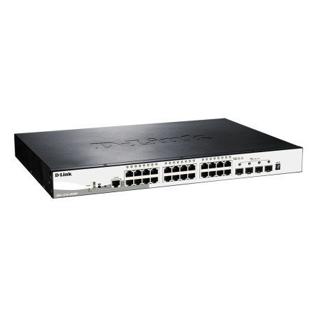 28-Port Gigabit Stackable POE Smart Pro incl 4 10G SFP+ (370W)