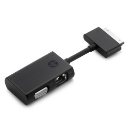 HP Side Dock RJ45 VGA Adapter