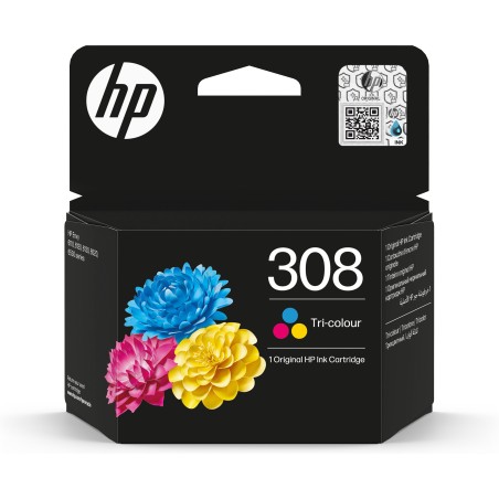 Cartucho de Tinta Original HP 308 tricolor